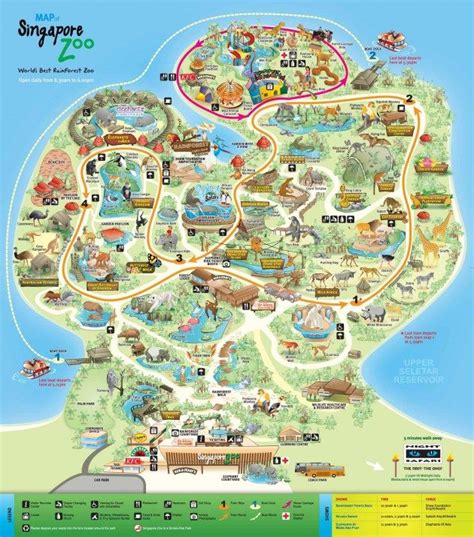 singapore zoo map 2022